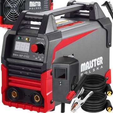ИНВЕРТОРНЫЙ СВАРОЧНЫЙ АППАРАТ MMA TIG LCD 20-315A 4,8 кВА MAJSTER POLSKA WELDING