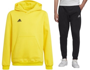 ADIDAS dres dziecięcy bluza spodnie komplet r.140