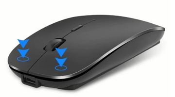 МЫШЬ ОПТИЧЕСКАЯ МЫШЬ БЕСПРОВОДНАЯ BLUETOOTH ТИХАЯ