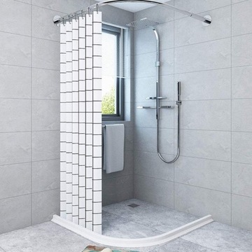 Силиконовый порог для пробки воды в ванной, уплотнитель для душевой полосы