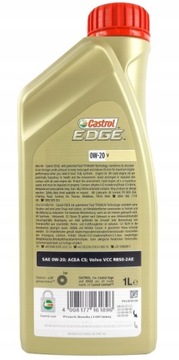 OLEJ CASTROL 0W20 1L EDGE V / VCC RBS0-2