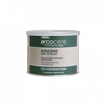 Wosk do depilacji azulen zinc titanium 400ml