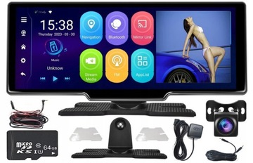 RADIO STACJA MULTIMEDIALNA MONITOR ANDROID AUTO APPLE CARPLAY ANDROID 13