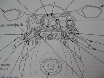 Honda CBR 1000RR FIRE BLADE Руководство по эксплуатации польское оригинал 2007/2008 г.