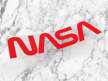 Naklejka NASA 5 x 1,3 cm spacex elon musk space #2