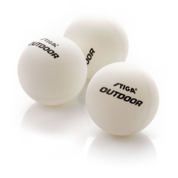 Stiga 3-Pak шарики белые