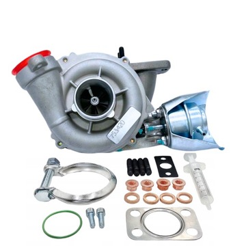 FABRYCZNIE NOWA TURBINA FORD CITROEN PEUGEOT VOLVO 1.6HDI 109km i USZCZELKI