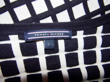 Tommy Hilfiger sweter bluza geometryczna 38/40