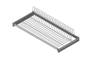 Ociekarka do naczyń suszarka jednopoziomowa 450mm CHROM