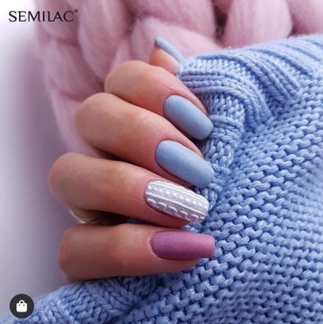 Лак Semilac Top Mat TOTAL матовый гибридный 7мл
