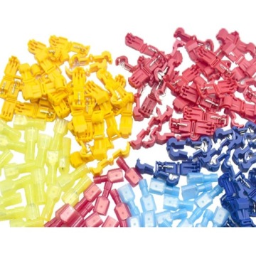 Быстроразъемные соединители, электрические компрессионные соединители, набор TYP-T, 160 шт. Набор