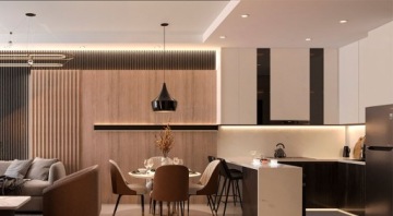 Угловой светодиодный профиль, белый, угловой, 2 м, с опаловым абажуром + 4 торцевых заглушки, КОМПЛЕКТ