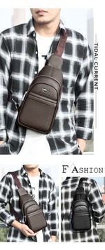 Torba piersiowa Kangaroo Luxury Brand Men Crossbody