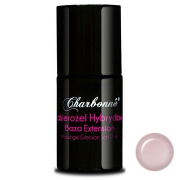 Base EXTENSION CHARBONNE Soft Pink HARD 7ml