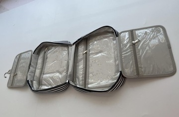 ВМЕСТИМАЯ КОСМЕТИЧЕСКАЯ СУМКА ДОРОЖНАЯ СУМКА НА КРЮЧКЕ