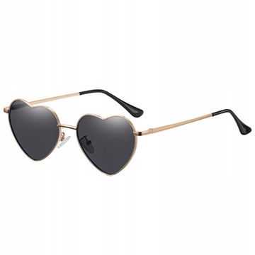 Women's heart-shaped sunglasses Men's sunglasses
