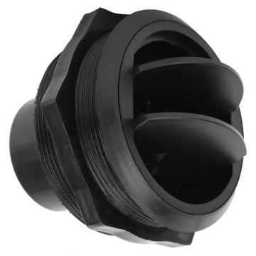 Wylot klimatyzacji okrągły czarny 82/75/46mm do pojazdów budowlanych