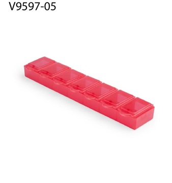 100 x Контейнер для лекарств с 7 отделениями ВАШ ПЕЧАТЬ