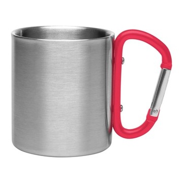 Kubek stalowy 200 ml z karabińczykiem pod GRAWER