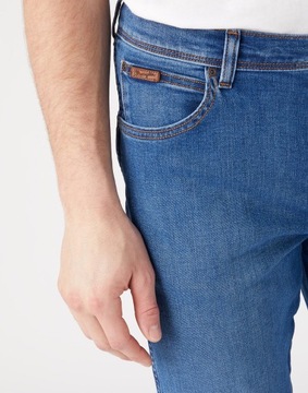 Męskie spodnie jeansowe proste Wrangler TEXAS SLIM W36 L30