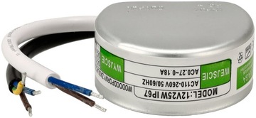 Светодиодный блок питания для коробки 2.1А 25Вт IP67 12В