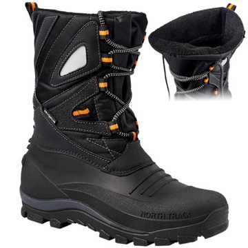 Buty ŚNIEGOWCE ZIMOWE robocze OCIEPLANE WODOODPORNE