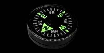 HELIKON Кнопка Компас Большой Черный