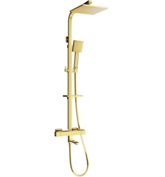 НАБОР ДЛЯ ВАННЫ MEXEN CQ45, ЗОЛОТОЙ ТЕРМОСТАТ