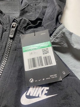 NIKE CIENKA KURTKA Z KAPTUREM PRZECIWDESZCZOWA XS