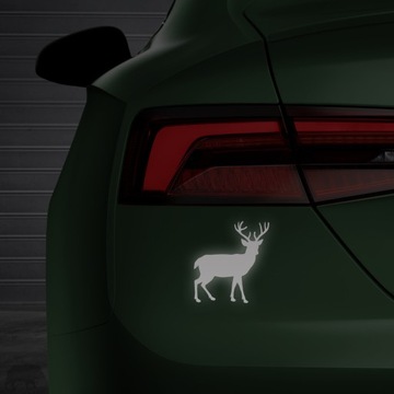 СВЕТООХОТНИЧЬИ НАКЛЕЙКИ ДЛЯ АВТОМОБИЛЯ ОЛЕНЬ