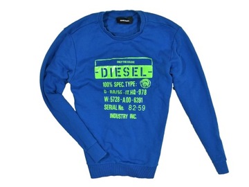 DIESEL Logowana Bluza Męska Crewneck / M