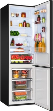 Холодильник Amica FK3776.2DFZHC 356л 200 см Total NoFrost VitControl LED Черный