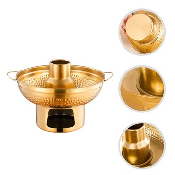 URZĄDZENIE DO FONDUE ZE STALI NIERDZEWNEJ TYPOWY GARNEK DO GORĄCEGO GARNKA DO DESERÓW