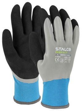 STALCO Rękawice poliestrowe WINTER FOAM 8 PERFECT S-76395