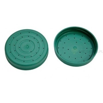Nakrętka plastikowa z dziurkami ( do podkarmiania) 10 sztuk