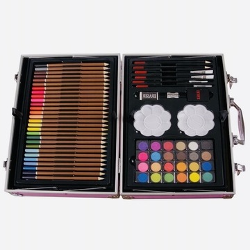 НАБОР ХУДОЖЕСТВЕННОЙ РИСУНКИ, КАРАНДАШИ, КАРАНДАШИ, 145 ШТ. XXL