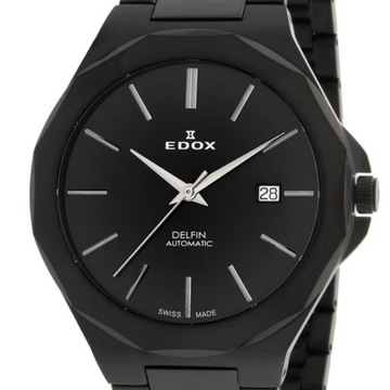 Edox Delfin Черный Автомат -40%