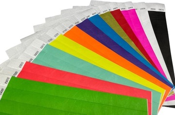 Браслеты TYVEK, 10 шт., идентификационные для вечеринок, концертов, ЗЕЛЕНЫЕ