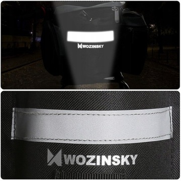 СУМКА WOZINSKY ДЛЯ ВЕЛОСИПЕДА С РЕМНЕМ 3BK