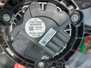Вентилятор радиатора VW Golf 7 VII 5G0 Octavia 3