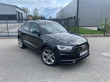 Audi Q3 I SUV Facelifting 2.0 TFSI 220KM 2018 Audi Q3 2018 2.0TFSI Quattro S-Line! BOGATA WERSJA!