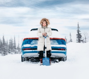 ТЕЛЕСКОПИЧЕСКИЙ СНЕЖНЫЙ КОЗЫРЕК для легковых автомобилей KUNGS FIN