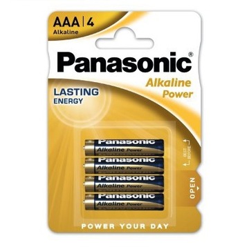 Bateria alkaliczna Panasonic AAA (R3) 4 szt.