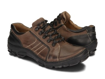 МУЖСКАЯ ОБУВЬ ТРЕККИНГОВАЯ 904 КОРИЧНЕВАЯ 41