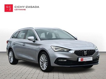 Seat Leon IV Sportstourer 2.0 TDI CR 150KM 2021 Seat Leon 2.0 TDI Xcellence ST DSG Ambiente NAVI Fulllink Czujniki Kamera, zdjęcie 2