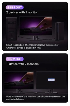 Двунаправленный переключатель Baseus 1x2 HDMI 4K 60 Гц, кабель HDMI длиной до 40 м