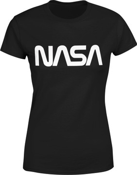 DAMSKA KOSZULKA T-SHIRT NASA ROZMIAR M BAWEŁNIANA BLUZKA TSHIRT DAMSKI