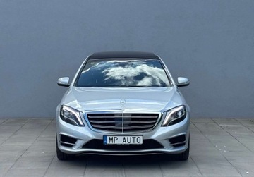 Mercedes Klasa S W222 Limuzyna 350 Blue TEC 258KM 2014 Mercedes-Benz Klasa S 350 BlueTec 4-Matic L Salon PL panorama pneumatyka B, zdjęcie 1