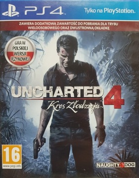 Uncharted 4 Kres Złodzeja PS4