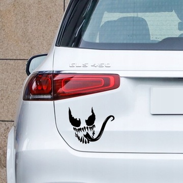 Креативная наклейка Venom на автомобиль